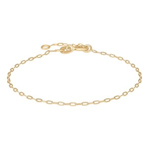 Siersbøl - Anker facet armbånd i 9kt. guld 80560070300